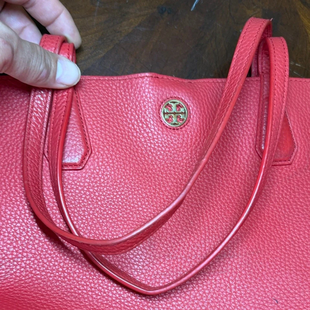 Tory‎ Burch Vibrant Red Tote